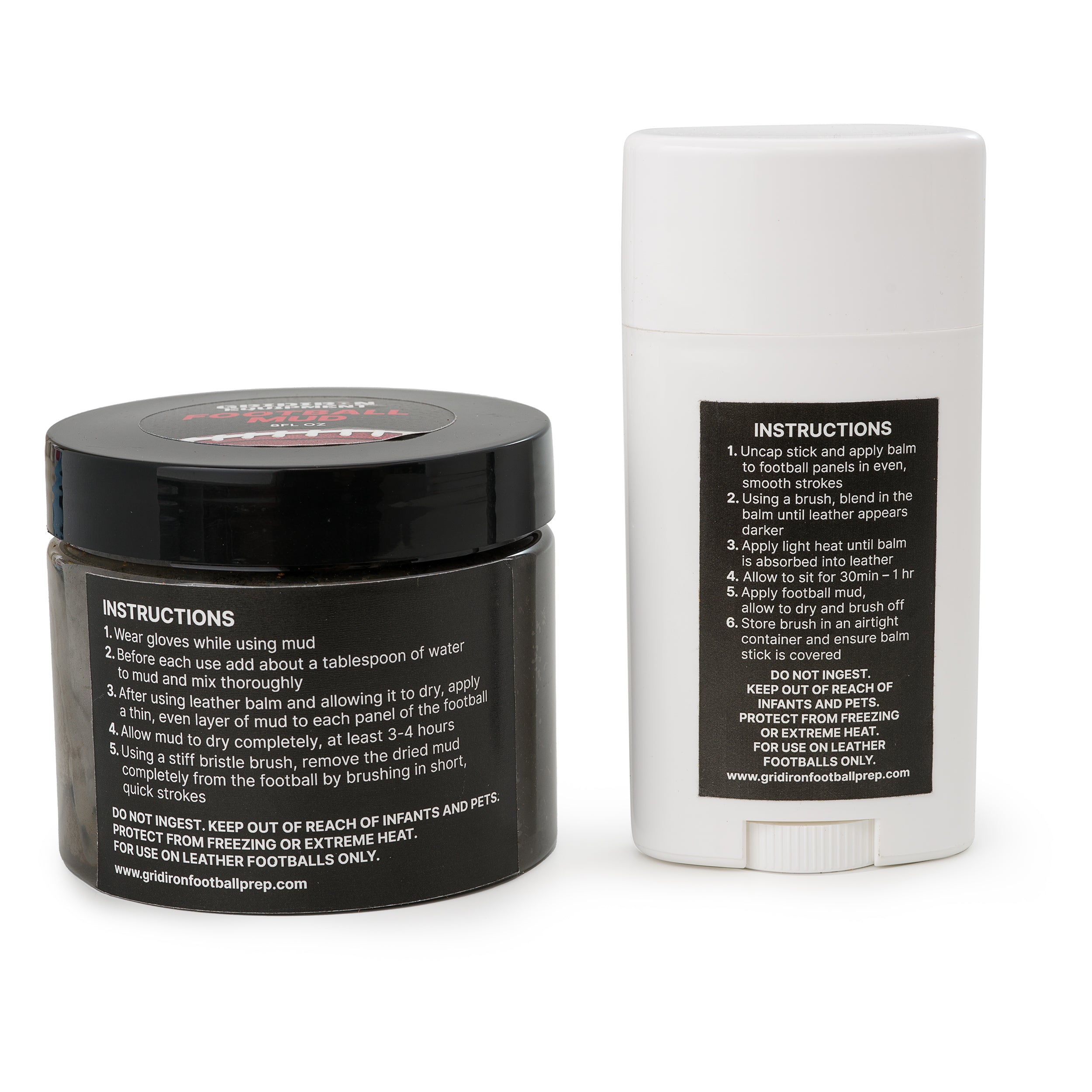 Gios Prep Football Company DIY Football Prep Kit - Mud, Conditioner, Balm & Wax